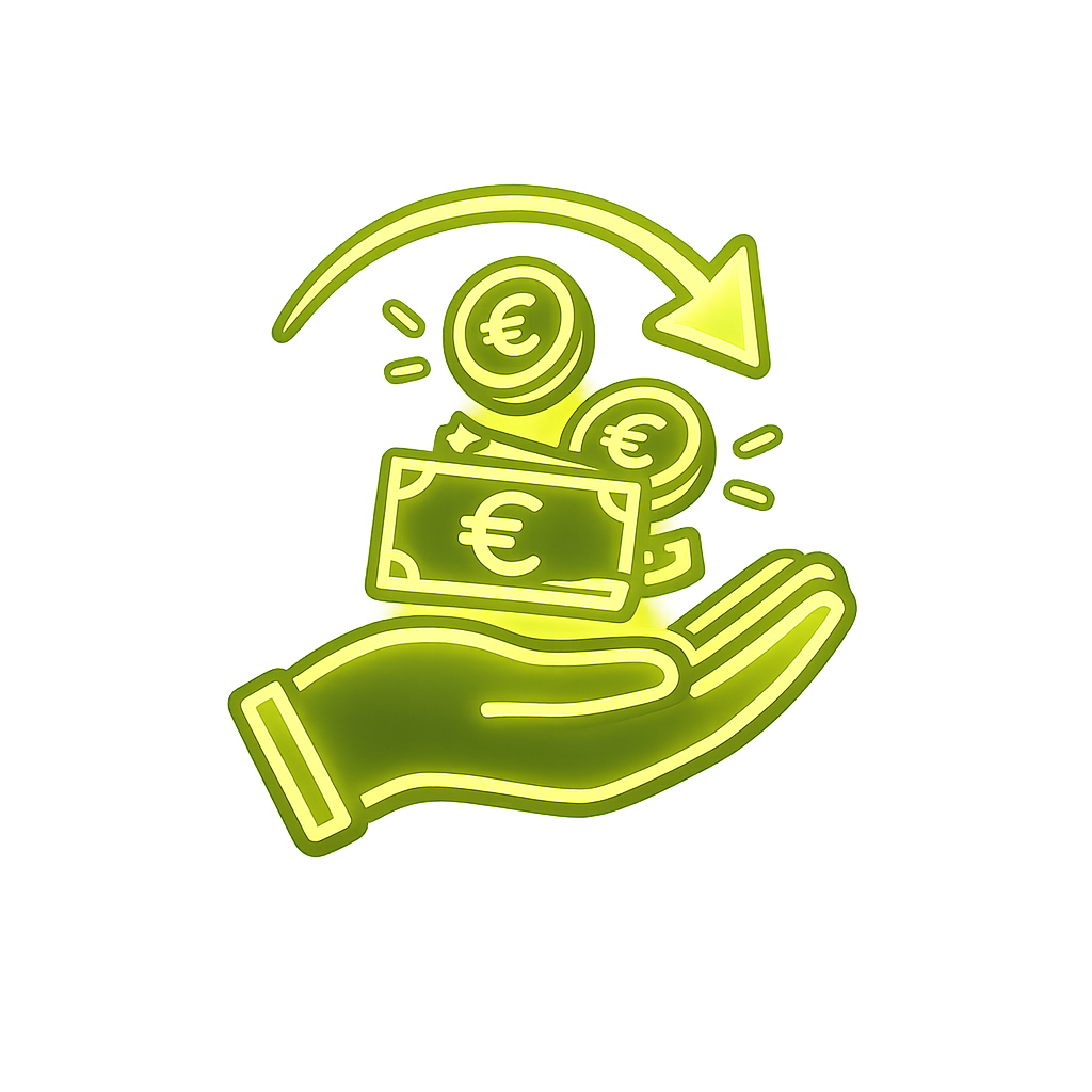 Geld zurückbekommen